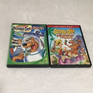 Scooby-Doo DVD’s Space Ape at the Cape & Monster of Mexico.